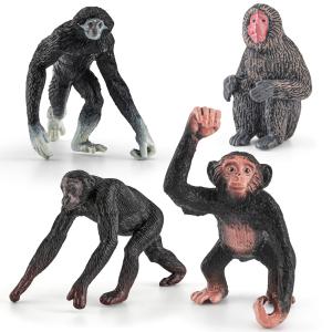 Wildlife Animal Figures Model Playsets Monkey Figure Model Toy Collection Party