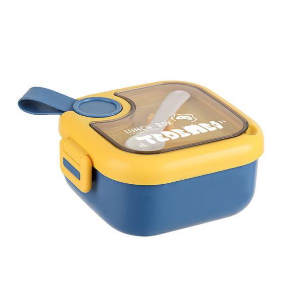 Caixa de almoço Bento Metal 304 de aço inoxidável Set de talheres portáteis