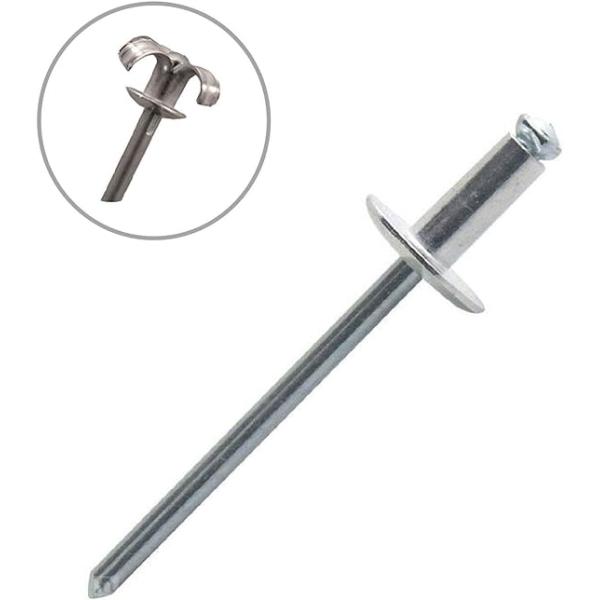 Custom Finish Peel Type Aluminum Steel Pop Blind Peel Flower Rivets
