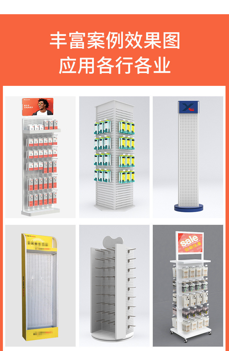 Custom Logo Corrugated Cardboard Hook Display Stand for Retail Advertising