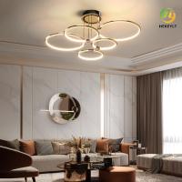 650 X H320 Aluminum LED Modern Ring Light Nordic Minimalist Postmodern