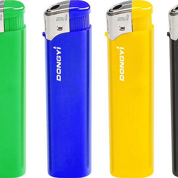 New Cheap Cigarette Electronic Plastic Materials Gas Lighter