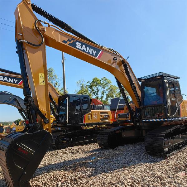 118kw Usado Hidráulico Sany 205 Excavadora Crawler 20 toneladas