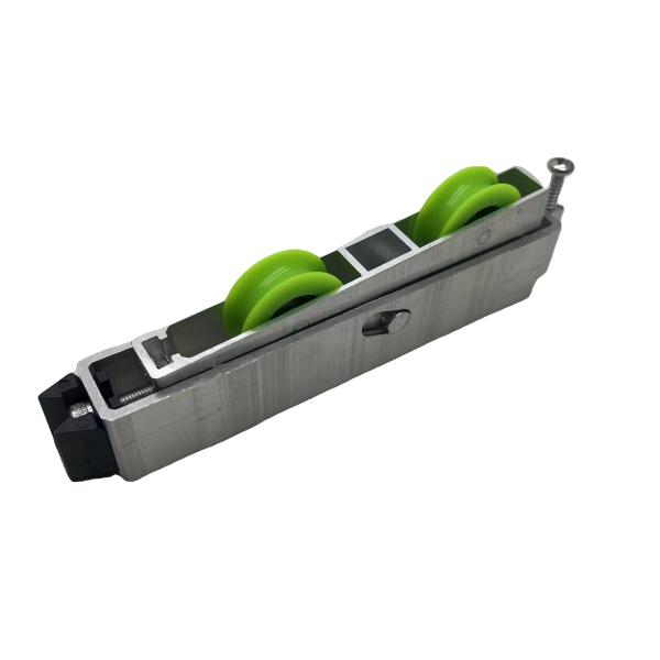 19mm and 22mm width Aluminum Housing Sliding Door Bottom Rollers Heavy Duty ODM