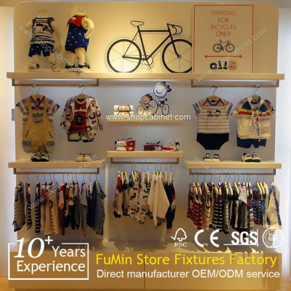 Hot sale metal sturdy adjustable modern floor standing garment shop display stand