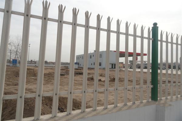 Wholesale OEM Anticorrosive Material  Steel Palisade Fencing Security Cheap Farm European Style For Sale