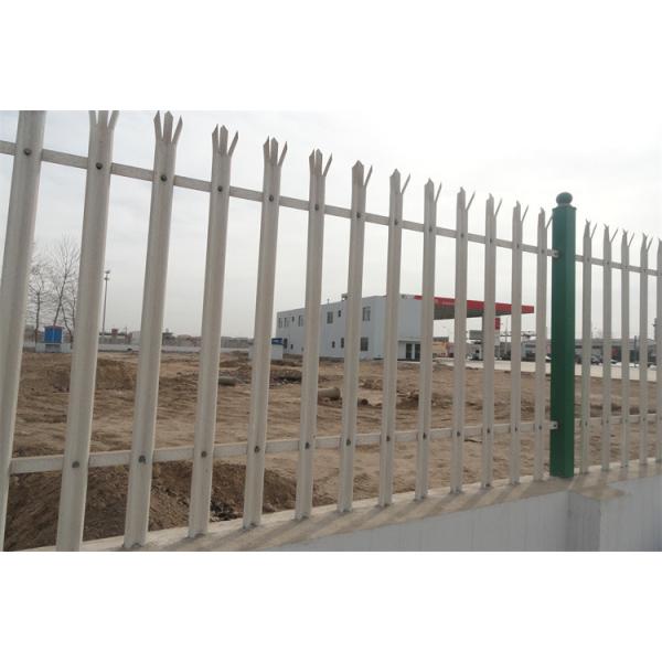 Triple Pointed Anti Corrosion Palisade Fence For Enhanced Protection