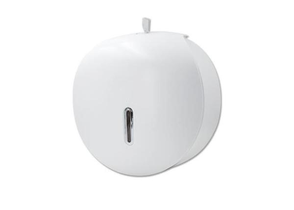 White Jumbo Roll Tissue Dispenser , Plastic Jumbo Toilet Tissue Dispenser