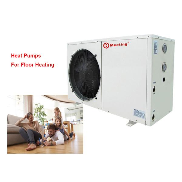 Copeland Valley Wheel Compressor  EVI Heat Pump Air - To - Water For Cold Climate 12KW