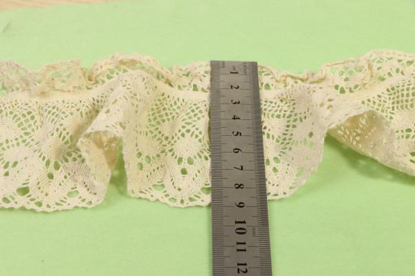 Geometric Crochet Lace Trim By The Yard , 8.5cm Vintage Crochet Lace Trim