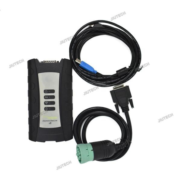 V5.3 Agriculture Construction Electronic Data Link EDL V3 Diagnostic kit Service Advisor EDL V3 scanner tool+CF19 Laptop