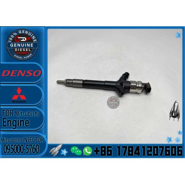 三菱モンテロ 4M41 パジェロ 1KD 2KD ディーゼル用 Denso コモンレール燃料インジェクター 095000-8110 095000-5760 1465A307 1465A054