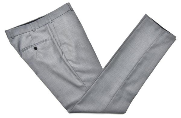 MG Mens 2 Piece Suit Grey Mel Suit Customized Fabric ISO9001 Certification