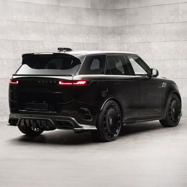 2023 Réparation Discovery Sport Body Kit MSY Style Spoiler à lèvres en fibre de carbone