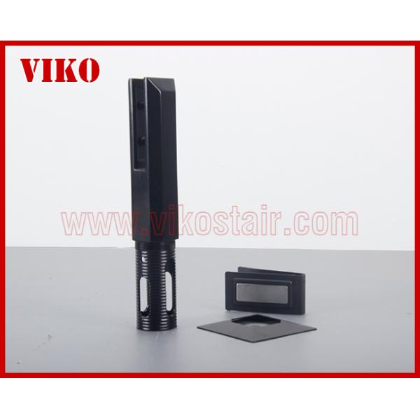 Glass Spigot VK62B Black Glass Spigot Square Design Swimming Pool Fence Tempered Glass 304 Stainless steel Satin