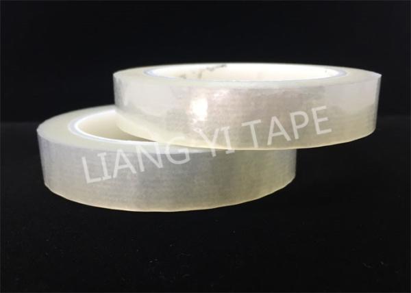 Clear Transformer  Electrical Tape , Polyester PET Film Flame Retardant Tape