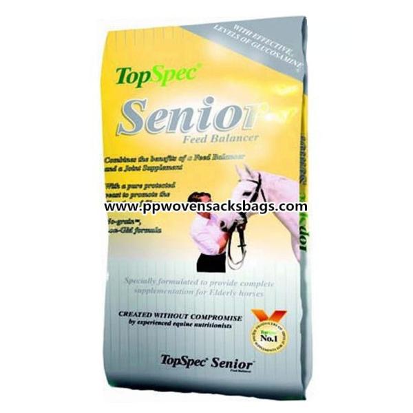 Multi-цвет напечатал прокатанные Bopp сплетенные вкладыши полипропилена для питания лошади