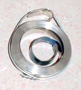 Carbon steel 60Si2Mn Spiral Power Spring / Helical Wound Spring for Safety Belt