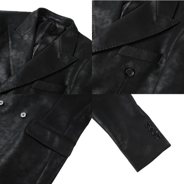 Men's Suede Suit Jacket Business Casual Style Slim Fit Blazer for Men Leather Material