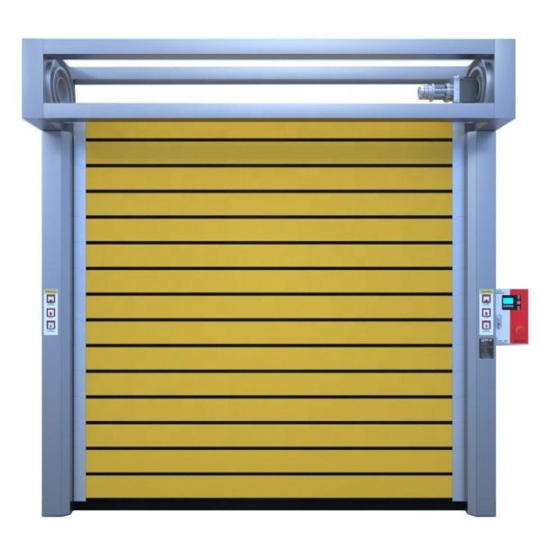 Customized Wind-Resistant Insulated Aluminum Spiral High Speed Door Electric Garage Access System