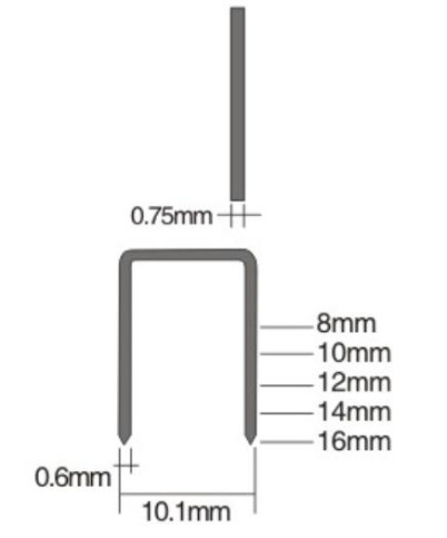 Пневматическая сцепка 1416 для гвоздей типа U по доступной цене