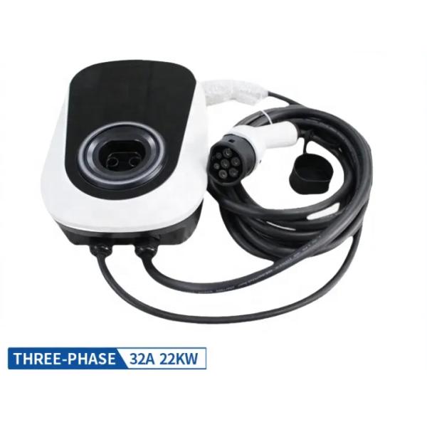 RDCC Factory Manufacturer Type 2 32a 3 Phase 7kw 22kw Ev Charging Station Wallbox Ev Charger For Ev Cars