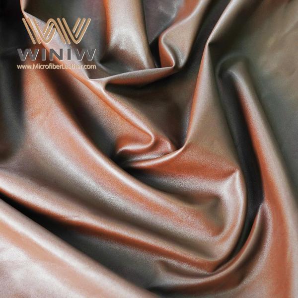 DMF Free Micro Fiber PU Material Artificial Imitation Leather For Garments