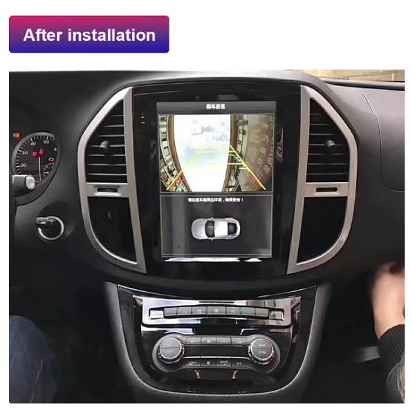 128G Mercedes Benz Head Unit Tesla Style Car Multimedia Player