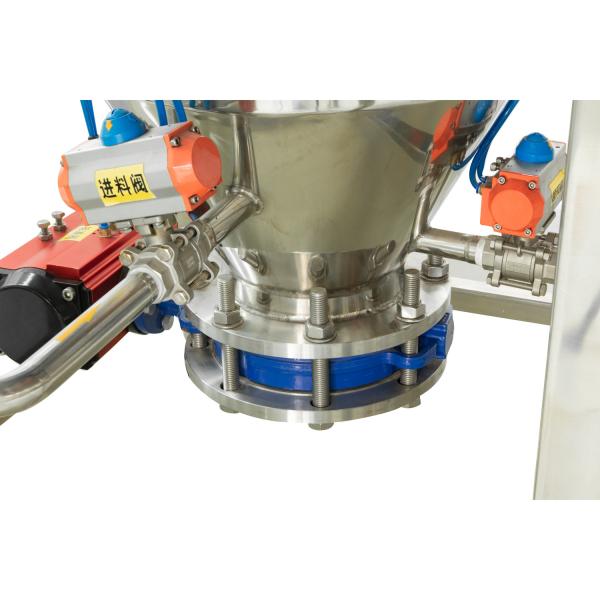 304  316 Stainless Steel Candle Filter Housing For Food Oil  Chemical Manual Valves
