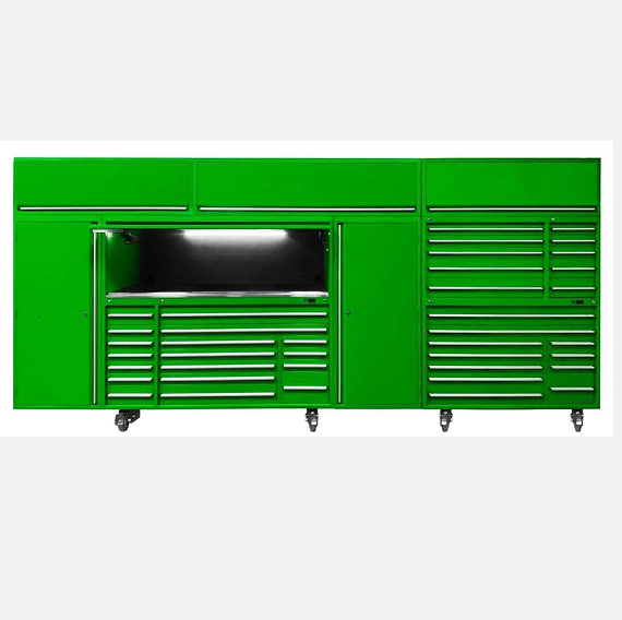 Мощный покрытый ручной тележкой для хранения инструментов