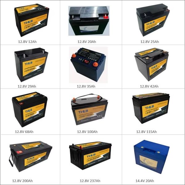 12.8V 50Ah LiFePO4 Deep Cycle Battery THLB Replacement Lead Acid Battery