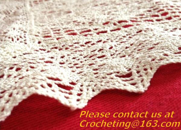 handmade, Crochet Round table clothing - table cover, handmade crochet, blanket, clothes