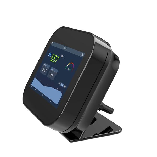 スマート Gzair 室内 CO2 メーター WiFi 空気モニター タッチスクリーンディスプレイ