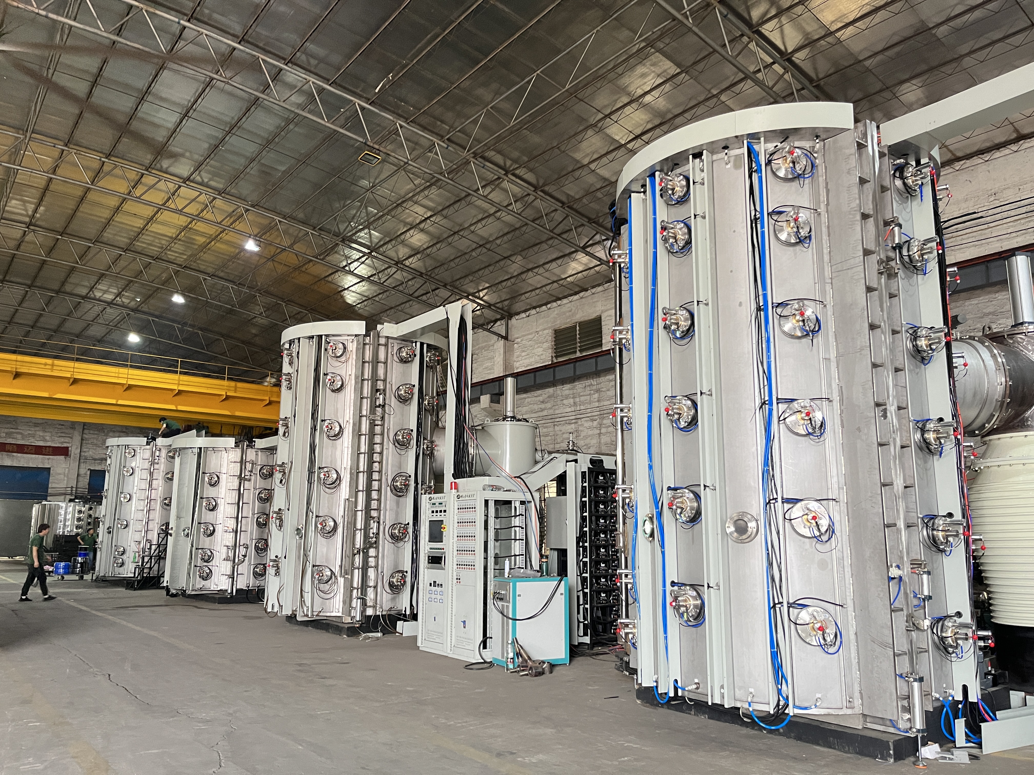 Large Batch PVD Coating Machine with Full Auto Control System and Various Color Options for Metal Furniture Frames