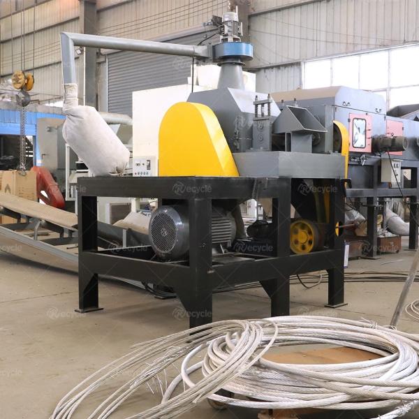Capacity 50m/min ACSR Aluminium Cable Shredder Wire Chopping Granulator Machine for Sales