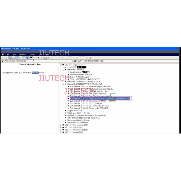 Camión Adblue de vocom apagado para el sistema de Adblue del camión de de la neutralización