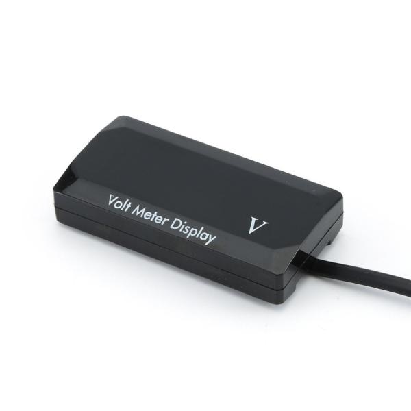 ABS 39cm 12Volt Motorbike Motorcycle Volt Meter Mini LED Display