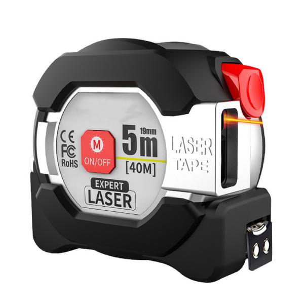 19 mm d'épaisseur 40 m de bande de mesure numérique rechargeable avec précision laser
