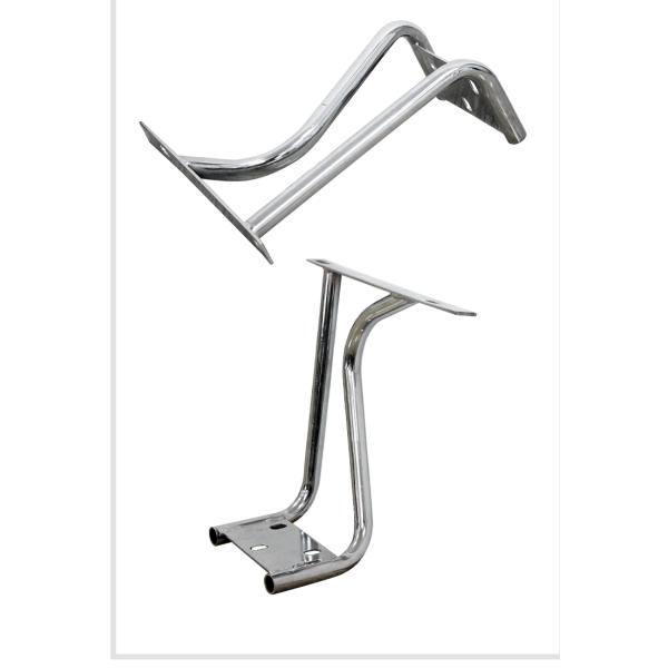 Универсальный офисный стул подлокотник замена хром-покрытый железный стул ручка 20 мм диаметр