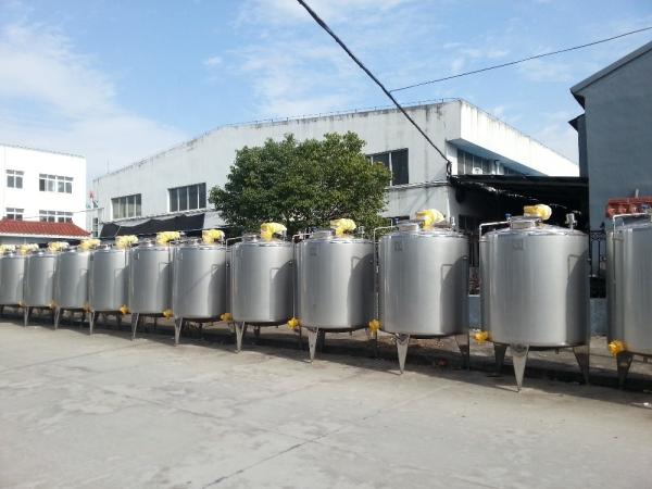 0.75KW Stainless Steel Yogurt Incubation Tank for Smooth Processing Needs