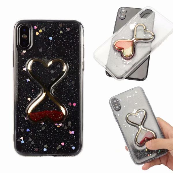 Iphone, Samsung flowing heart TPU case, Iphone Xs Max TPU case, Iphone X flowing TPU case, Samsung flowing heartTPU case