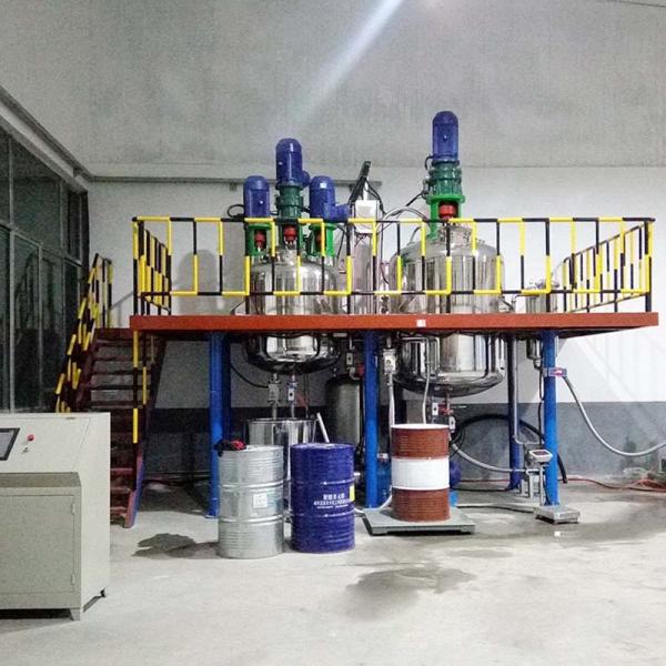 0.4-75kw Capacidade Alta Velocidade revestimento de parede exterior adesivo líquido impressão tinta pintura de fabricação de máquina de mistura Dispersor linha de produção