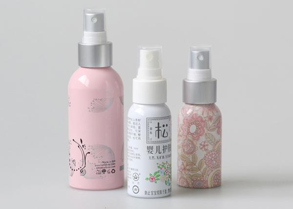 Perfume a pintura impressa 50ml de alumínio da cor do logotipo das garrafas da bomba