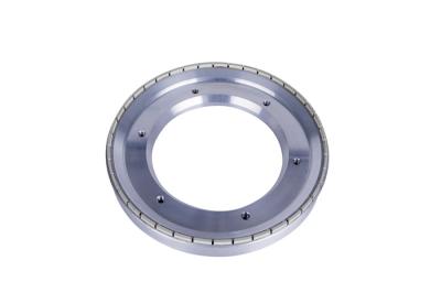 Long Using Life Back Grinding Wheel , Vitrified Bond Grinding Wheel