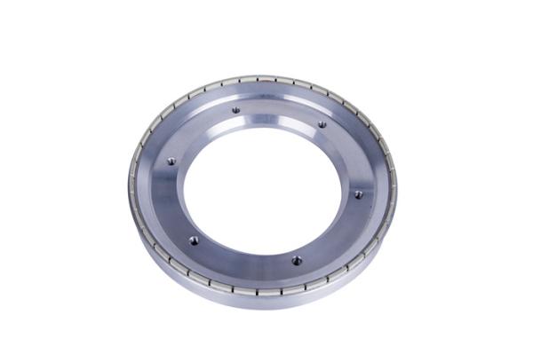 Long Using Life Back Grinding Wheel , Vitrified Bond Grinding Wheel
