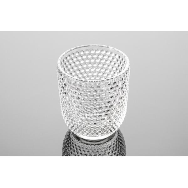 11 Oz Hobnail Embossed Drinking Glasses Tumblers Transparent 315ml Old Fashioned