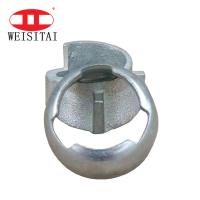 Revestimento natural Q345 Cuplock Parts Scaffolding Black Surface Bottom Cup