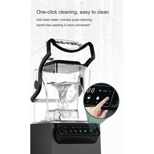 2L Capacity Programmable Electric Smoothie Blender and Juicer Blender for Cafetera