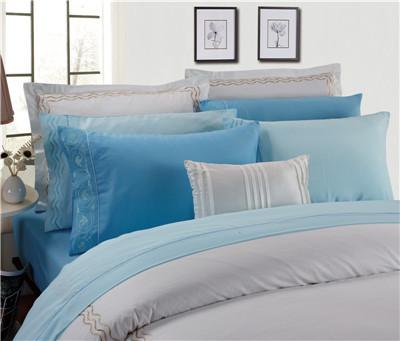 Chakras Energetic Sheets 6pcs Set Polyester Cotton Bedding Set with Embroidery