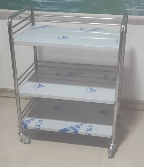 ODM Lockable Medical Trolley Cart Clinical Hospital Equipment For Records Storage